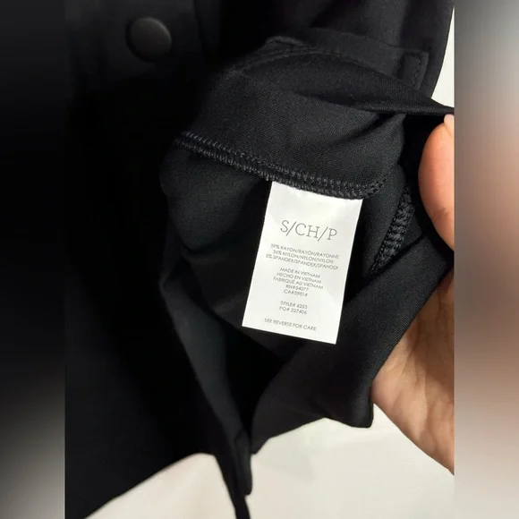 CABI Elemental Topper In Black Size Small